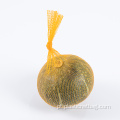 Pequenos sacos de rede de malha vegetal de cebola